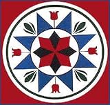 Hex Sign: 8 Pointed Star 12 Diameter