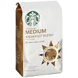 BUY : Starbucks Breakfast Blend Coffee (Medium), Whole Bean, 12-Ounce Bags (Pack of 3)