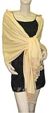 Pashmina/Silk Wrap Champagne