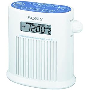 Sony ICF-S79V Weather Band Shower Radio by Sony