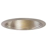 Halo 353SN 6-Inch Metal Coilex Baffle with Satin Nickel Trim