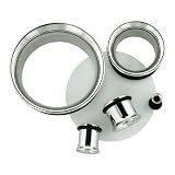 Single Stainless Steel Single Flared Eyelet: 2g 1/2