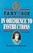 Book In Obedience to Instructions