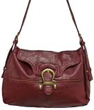 Carrot L-13292 Vintage Messenger Bag with Buckle