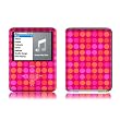 Dots Pink Design Protective Decal Skin Sticker for Apple iPod nano 3G (3rd Generation) 4GB/ 8GB Player