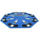 4 Fold Blue Table Poker 48