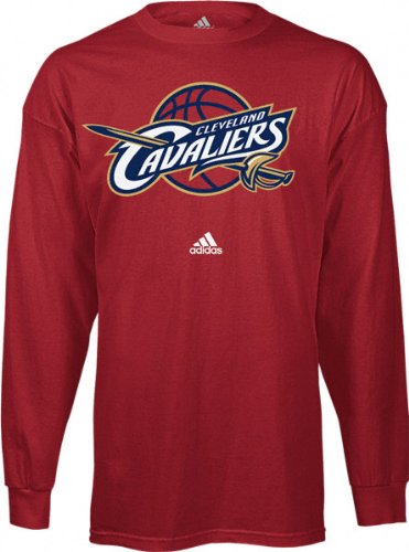 Cleveland Cavaliers adidas Primary Logo Long Sleeve T-Shirt