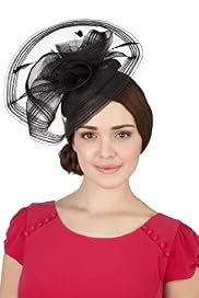 Faux Feather & Crin Swirl Headband