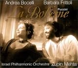 Puccini - La Bohème / Bocelli, Frittoli, Mei, Gavanelli, Luperi, de Carolis, Israel PO, Mehta