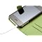 Chelsea Compact Leather Wallet for iPhone 4G/4S-Hot Green