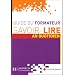 Savoir-Lire au quotidien : Guide du formateur