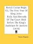 Rotuli Curiae Regis V2, The First Year Of King John: Rolls And Records Of The Court Held Before The King's Justiciars Or Justices (1835)