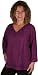 Tunic - Embroidered Rayon, Purple - Sale!