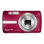 Olympus Stylus 750 7.1MP Digital Camera with Digital Image Stabilized 5x Optical Zoom and CCD Shift Stabilization (Red)