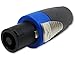 GLS Audio 3 feet Speaker Cable 12AWG Patch Cords - 3 ft 1/4