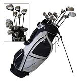 Prosimmon ICON TOUR Men's Tall +1" Hybrid Club Set & Stand Bag