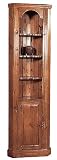 Romney Pine Thin Open Corner Cupboard