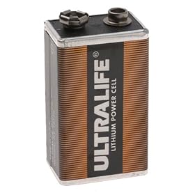 ULTRA LIFE, 10 year, smoke alarm battery, U9VL-X