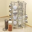 RSVP International 16-bottle Revolving Spice Rack.