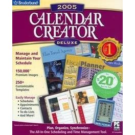 Calendar Creator 2005 Deluxe