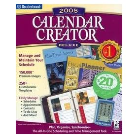 Calendar Creator 2005 Deluxe