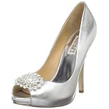 Badgley Mischka Womens Lissa Open-Toe Pump