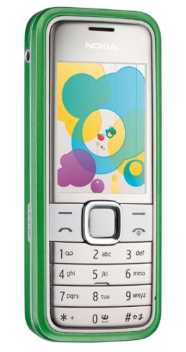 Nokia - 7310 Supernova - Téléphone portable - Ecran 2 - Apn 2 Mpixels / mp3 / FM RDS - Navigateur XHTML - Façades interchangeables XpressOn- covers - Wasabi green
