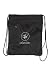 Celeritas Sports Black Cinch Pack with Mesh Trim/white Logo Item Number 90567