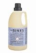 Mrs. Meyer's Clean Day Laundry Liquid Detergent, Lavender, 64-Ounce Bottles (Case of 6)