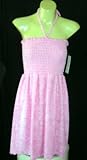 Terry Dirndl Babydoll Dress/Cover Up (Available in White, Black, Hot Pink, Lime, Yellow, Brown)