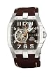 Orient Men's CFTAB003T Power Reserve Semi-Skeleton Brown Automatic Watch
