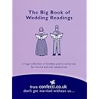 The Big Book of Wedding Readings by  confetti.co.uk