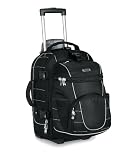 High Sierra AT2505-0 A.T. Ultimate Access Carry-On Wheeled Backpack with Removable Day Pack (Black)