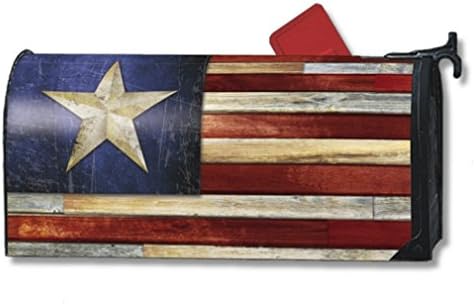 MailWraps Barn Star Mailbox Cover #02038