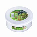 Pyrex Round Dish with Plastic Lid, 0.5L