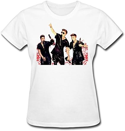 LongRVEA Wo'men's Justin Bieber T Shirt Medium White