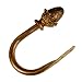 BCL Drapery Hardware 58CNHB Pine Cone Holdback, Set of 2, Antique Gold