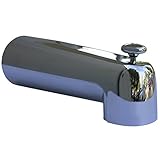 LASCO 08-1005 Extra Long Four in One Style Bathtub Diverter Spout, 7-Inch, Chrome Plated [並行輸入品]