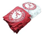 Alabama Crimson Tide NCAA Tailgate Toss Cornhole Bean Bag Set - 8 Team Bag Set