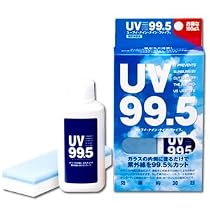 『UV99.5』ガラスに塗るだけで日焼け止め！紫外線を99.5％カット！