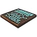 All Horses Deserve to be Loved by a Girl Decorative Wood Sign (Brown with Turquoise Lettering)