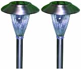 SOLAR LITE 2PK STEEL FINISH