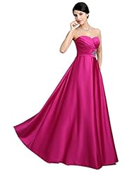 Lace-Up Satin Bridesmaid Dress/Prom Dress 