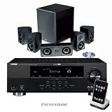 Yamaha RXV565BL Receiver, YDS11SL Dock & Paradigm Cinema 70 CT System (Bundle)