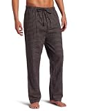 Intimo Men's Flannel Sleep Pant, Grey, X-Large