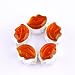 TheIKA x1 Antique Silver Plated "Orange Smile"Charm Bead will fit Pandora/Troll/Chamilia Style Charm Bracelets.