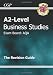 A2-Level Business Studies AQA Revision Guide (A2 Level Aqa Revision Guides)
