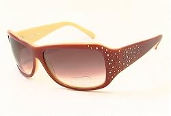 BEBE Charmain Mauve Purple Frame PU Sunglasses