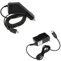 LG Optimus T Combo Rapid Car Charger + Home Wall Charger for LG Op...