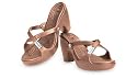 Crocs Cyprus High Heel Shoes for Women - Available in Many Colors!, Size: 9 Womens, Color: Bronze / Bronze